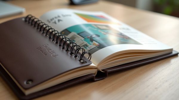 Comment créer une brochure en impression avec reliure spirale